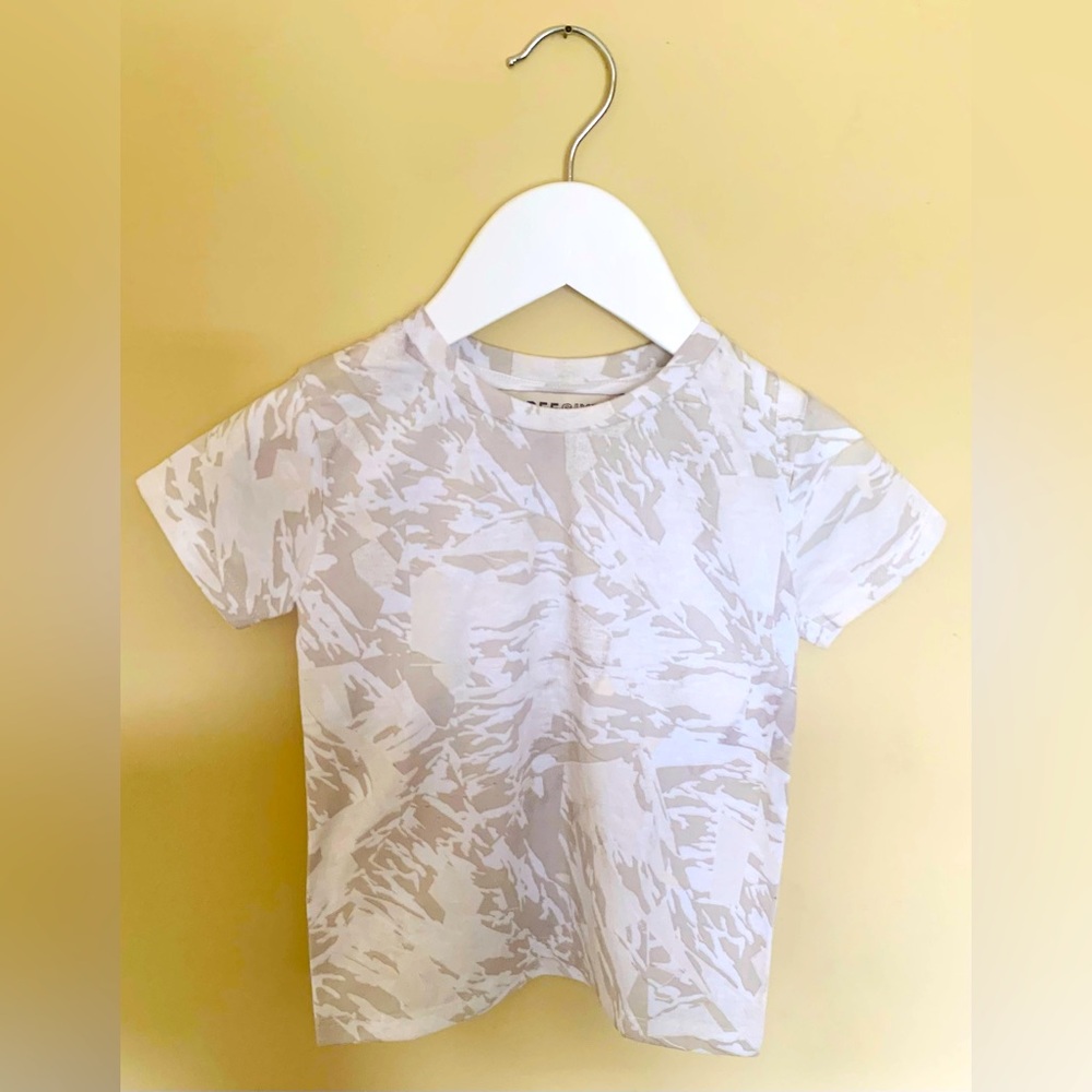 Three Sixty Baby Boy Crew Neck Short Sleeve Printed T-Shirt